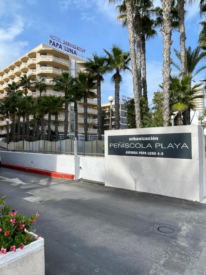 Ferienwohnung Alpen1 Peniscola Playa 1Era Linea Exterior foto